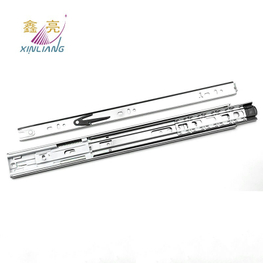 Galvanzied Cold Rolled Steel Full Extension Ball Bearing Drawer Slides with Spring Buffering