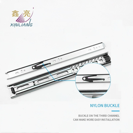 Regular Full Extension Ball Bearing Slide with Seperable Crossbar