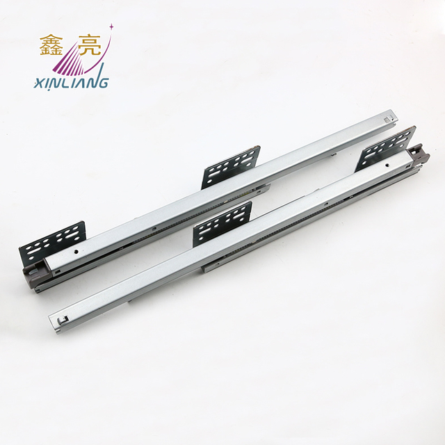 Kitchen Drawer Damping Sliding Channels for Side Mounted Pant Rack