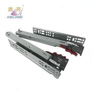 China Factory Most Popular European Style Concealed Under Mounted Slide with Brackets