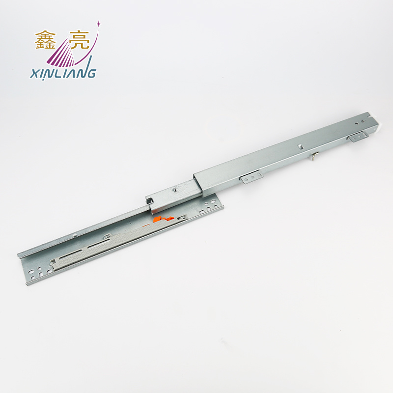 Furniture Fittings Undermount Rail Soft Closing Bottom Mounted Slide Made in China