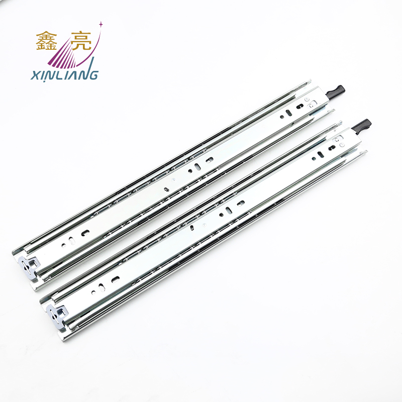 51MM Width Heavy Duty Full Extension Ball Bearing Drawer Slides With Lock Or Without Lock 