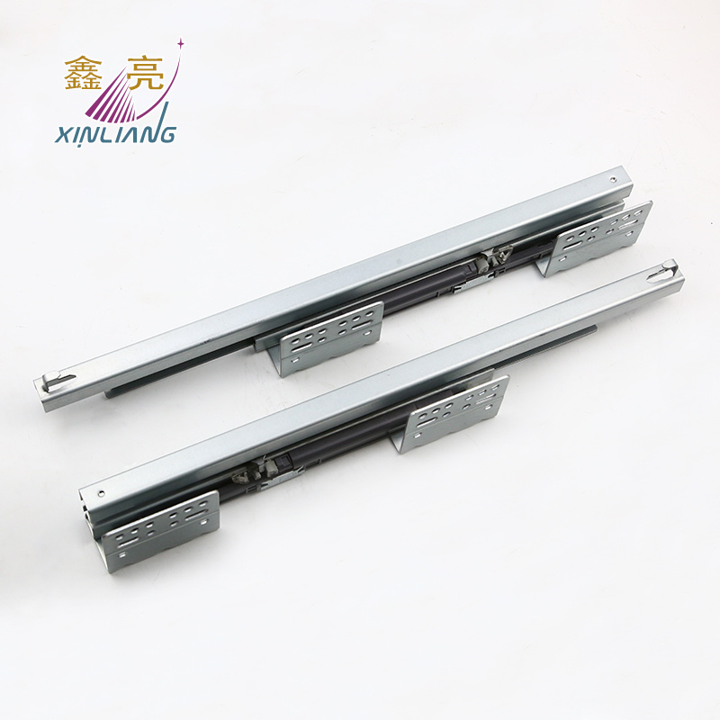 Shop and Office Used Non-Dotted Basket Damping Sliding Channels