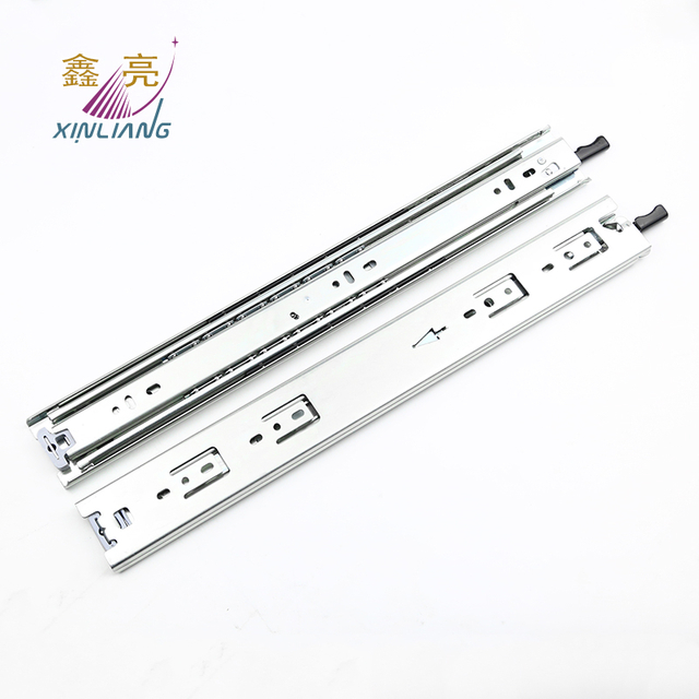 51MM Width Heavy Duty Full Extension Ball Bearing Drawer Slides With Lock Or Without Lock 