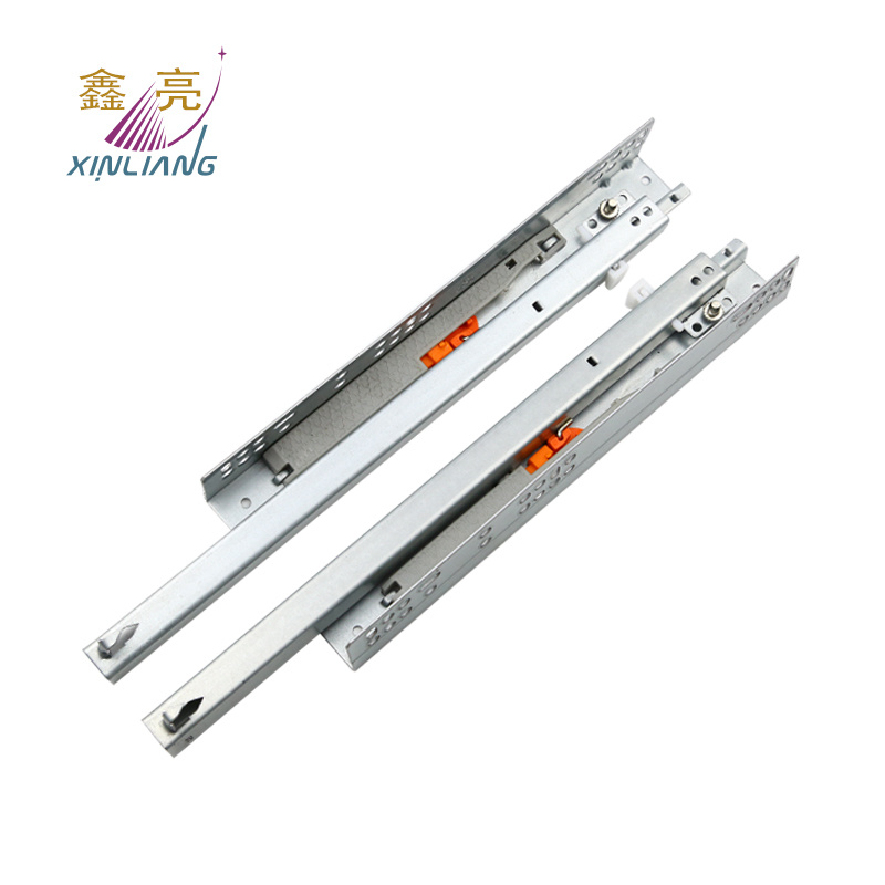 Cheaper 2 Fold Push Open Undermount Slide for Cabinet China Factory Wholesale