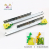 3D Adjustable Kitchen Haredware China Top 3-Fold Hydraulic Push Open Undermount Rails Heavy Duty