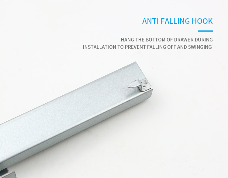 3D Adjustable Kitchen Haredware China Top 3-Fold Hydraulic Push Open Undermount Rails Heavy Duty
