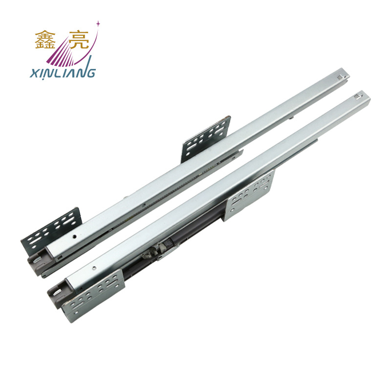 Shopping Mall Using Pant Rack Using Side Mounted Damping Slide Rail with Hook Design