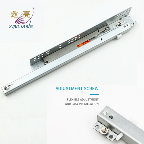 Adjustable Height Push Open Undermount Drawer Slides Removing Kitchen Drawer