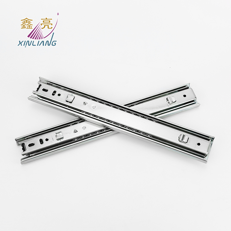 Good Customer Comments Ball Bearing Slide 45mm Width with Hooks for Convenient Fitting