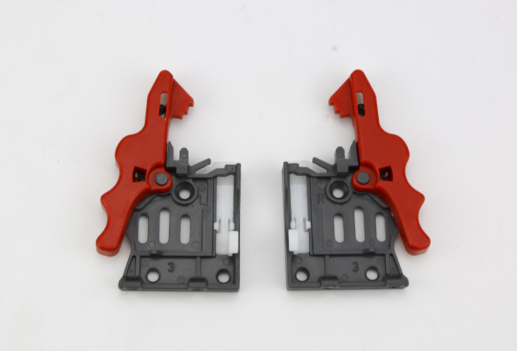 China Factory Good Selling European Style Under Mounted Slide with Bracket Clips for Disassembling